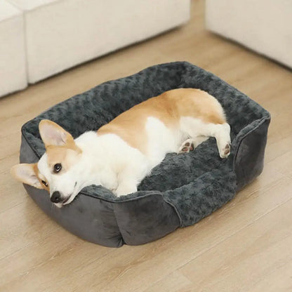 Machine Washable Dog Bed - Non-Slip Pet Sofa for Cats & Dogs